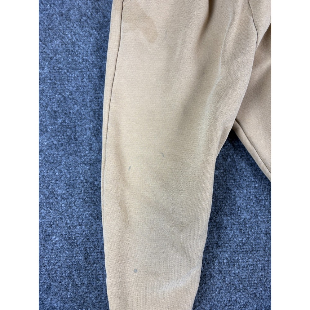 Kangol Jogger Pants Kids 4T 19x16 Beige Logo Elastic Waist Tapered Leg READ - Picture 6 of 11